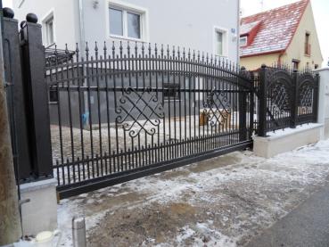 Schiebetor Tor Modern Elektro Tore Einfahrt M.084